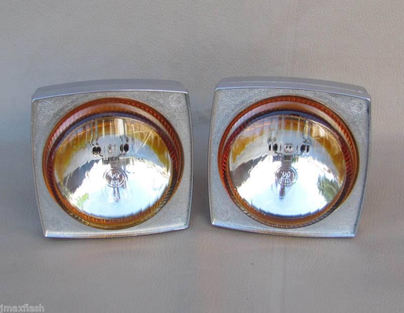 Pair vintage nos yankee 91/92 lights spotlights never mounted usa