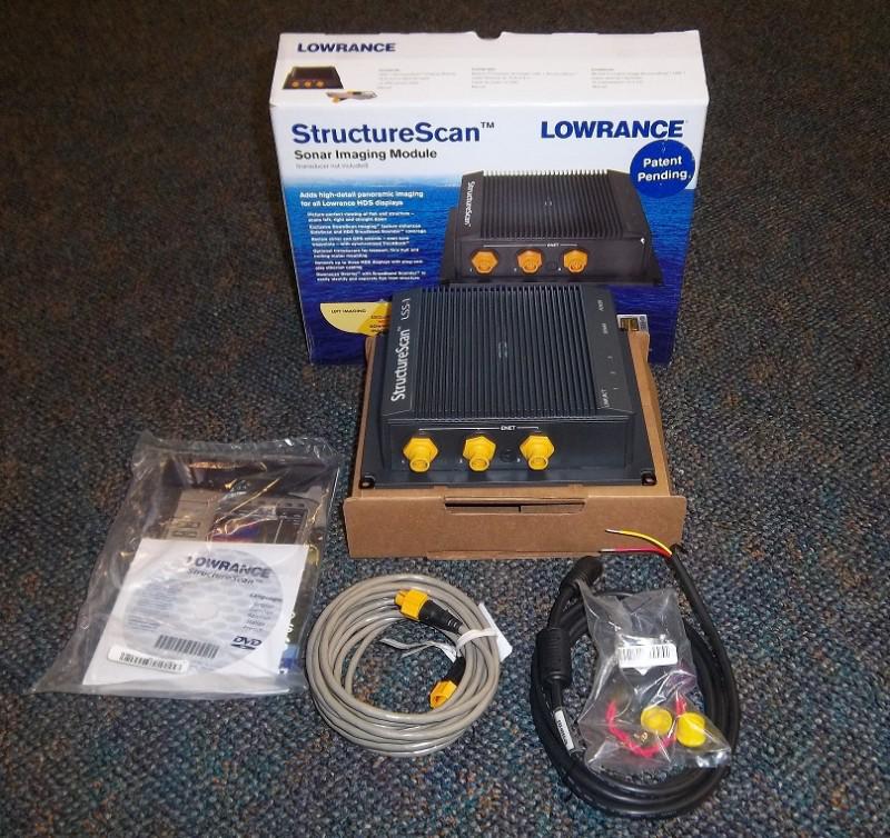 Lowrance lss-1 structurescan no transducer (000-00099-002) new!!!