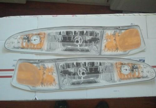 Race car headlight's   (pair decal's)
