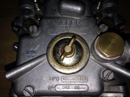 Pair of matching Genuine Weber 45 DCOE 152 Spanish built Carburetors (19600.060), US $400.00, image 2