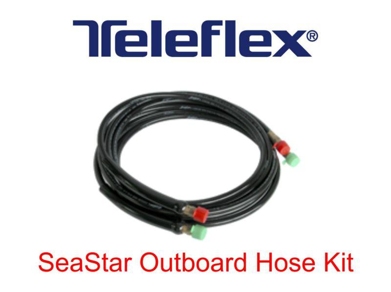 2' teleflex seastar boat hydraulic steering hose kit ho5102