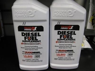 Power services diesel fuel additive supplement     (5010)