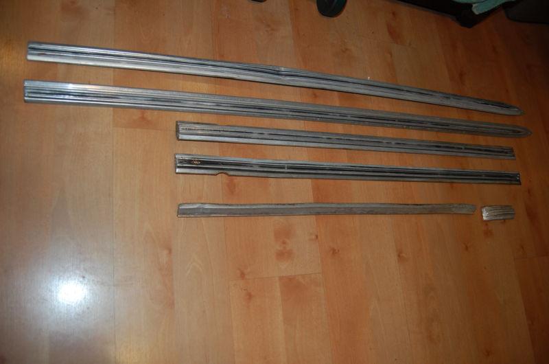 1969-1972 chevy c10 GM pickup upper door fender body side mouldings oem molding, US $45.00, image 5