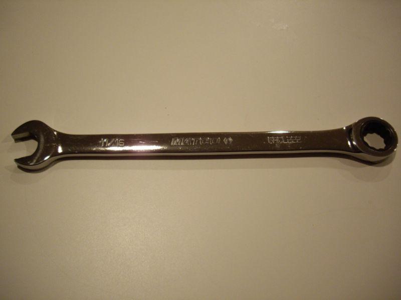 New matco tools grcl222 11/16 ratcheting pro swing wrench