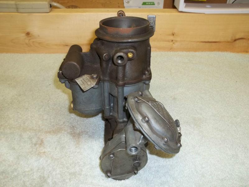 HOLLEY 2 BBL CARB--LIST # 595--IH # 995696R91, US $80.00, image 2