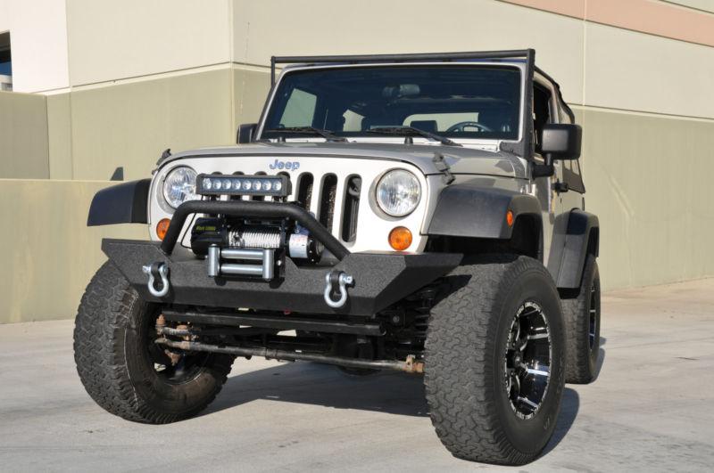 Purchase Front Jeep JK Wrangler Bumper KO Off Road Winch D Rings