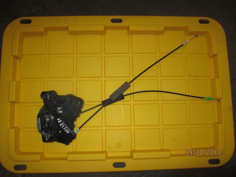 2007 08 09 lexus es350 right front passenger side door lock actuator