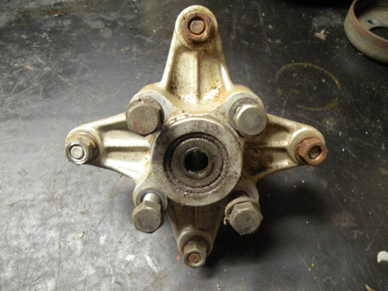 Kawasaki kv75 / kv 75 / mt1/  front wheel hub with bolts