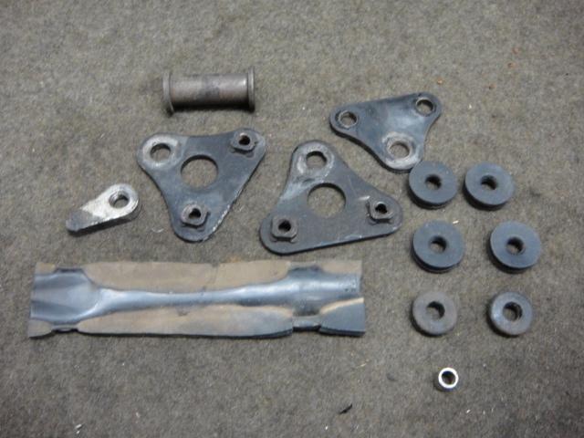81 suzuki gs550 gs 550 l gs550l frame hardware #1616