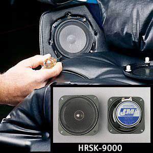 J&m fairing/rear speaker upgrade for harley flht flhtcu 89-97