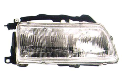 Replace ho2503102 - 90-91 honda civic front rh headlight assembly