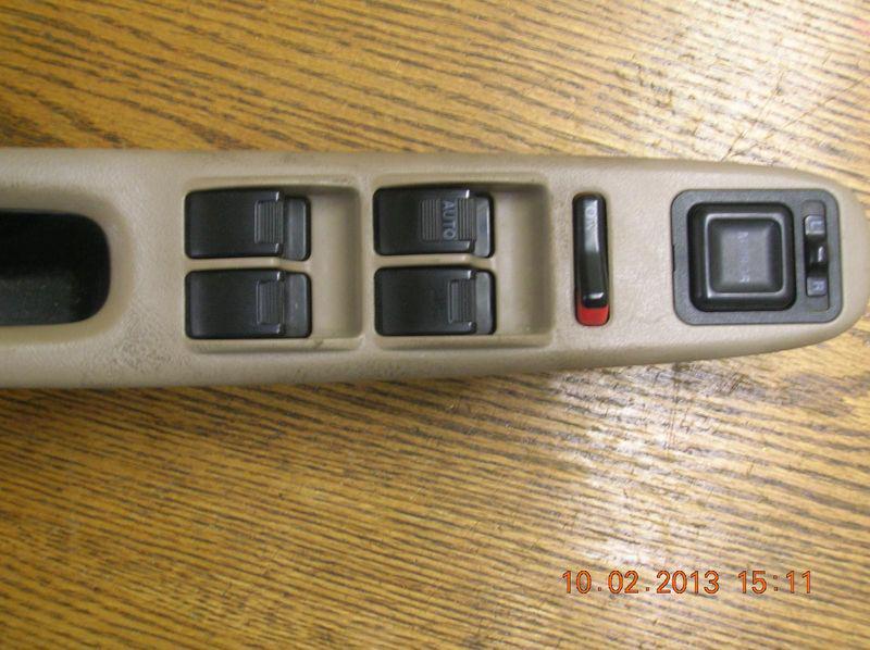 Buy 03 04 05 Honda Accord Coupe Driver Master Power Window Switch Black