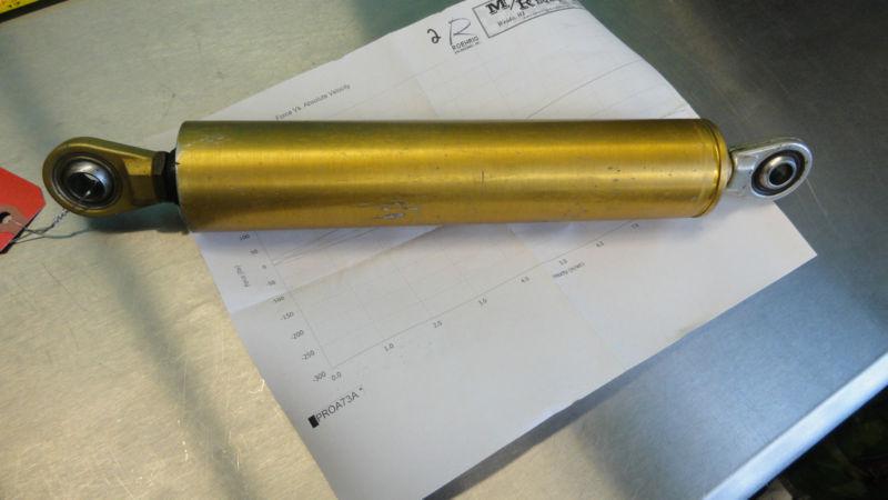 Used racing pro aluminum shock smooth body 7" rates at a 2/2 dyno sheet a73 
