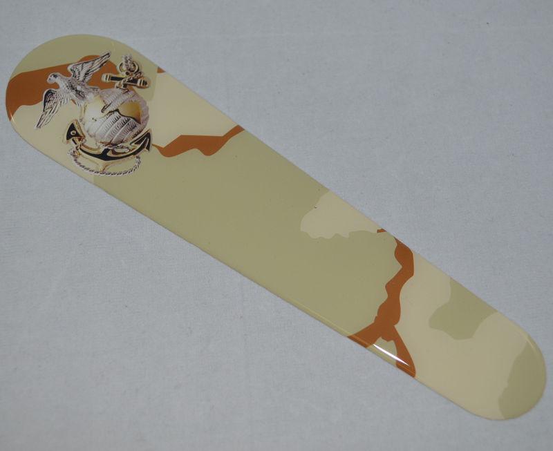 Desert camo "usmc" dash insert decal for 2010 - 2013 harley fltrx road glide 