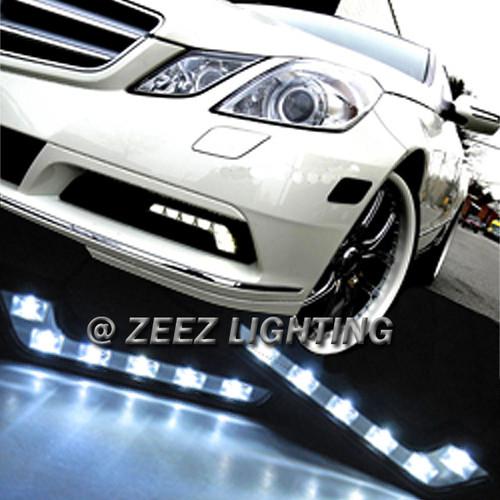 M.Benz Style LED Daytime Running Light DRL Daylight Kit Fog Day Lamp Ford 90-99, US $29.99, image 1