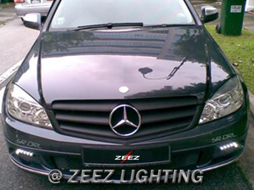 M.Benz Style LED Daytime Running Light DRL Daylight Kit Fog Day Lamp Ford 90-99, US $29.99, image 10