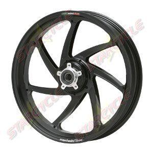 08-10 suzuki gsxr600 & gsxr750 genesi aluminum gloss black front wheel