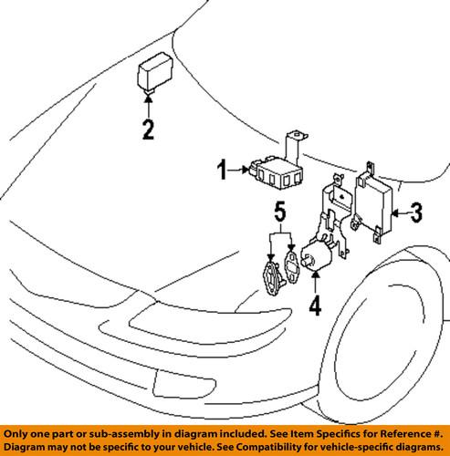 Mazda oem gk2a675dz electrical-module