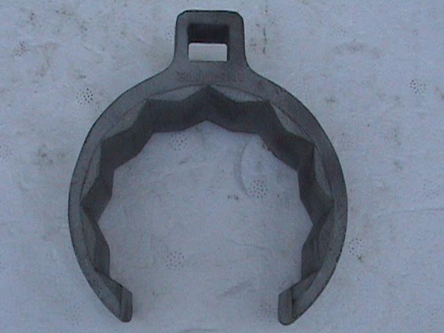 Snap-on 1/2" drive crows foot deep flare nut  wrench 12 point 2-1/2" (nice tool)