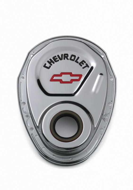 Proform 141-904 gm performance sb chevy chrome timing chain cover