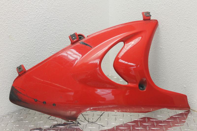 1999 triumph 955 lower left side fairing oem #24339