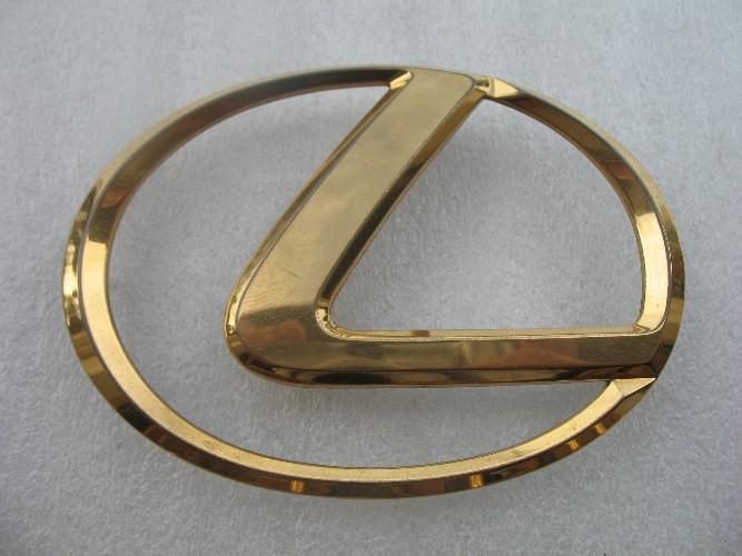 1991 LEXUS LS400 REAR TRUNK LID GOLD EMBLEM LOGO DECAL BADGE SIGN 90 91 92 93 94, US $35.00, image 2