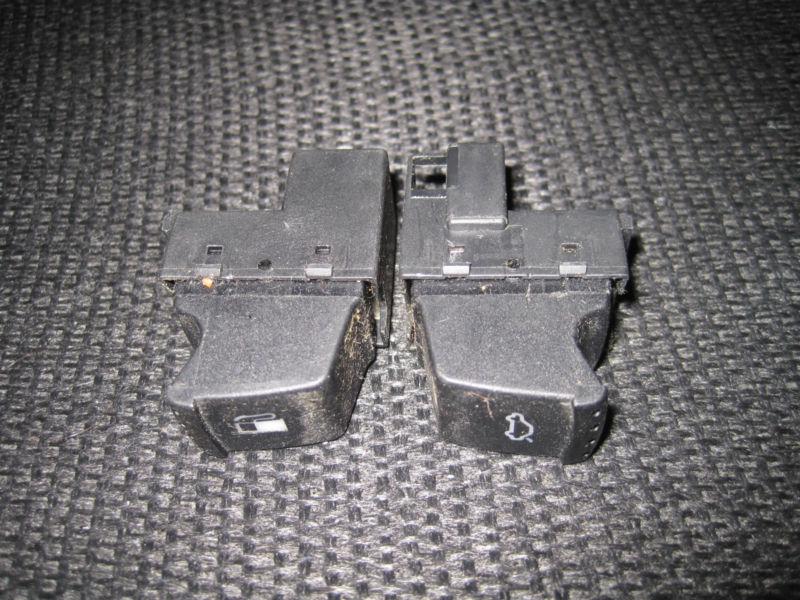 99-05 vw mk4 jetta golf fuel door release switch & trunk release switch oem