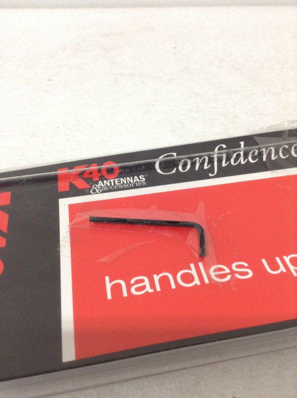 K40 TR40PLUSBC PLUS SERIES BLACK/CLEAR 6000W TRUCKER ANTENNA INCOMPLETE B-76, US $60.00, image 3