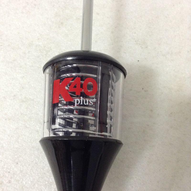 K40 TR40PLUSBC PLUS SERIES BLACK/CLEAR 6000W TRUCKER ANTENNA INCOMPLETE B-76, US $60.00, image 6