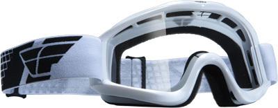 2012 fly racing focus goggles - adult - white _37-2204