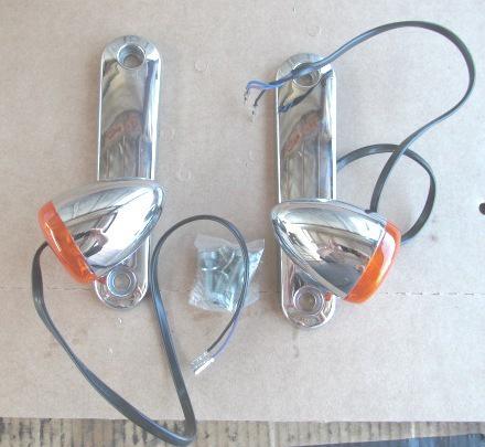 Harley flhx, street glide front turn signals