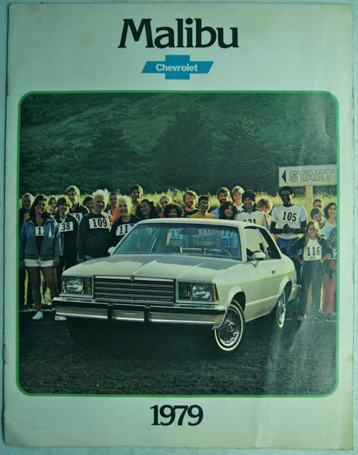 Purchase Original 1979 Chevrolet Malibu Sales Brochure Vintage 79