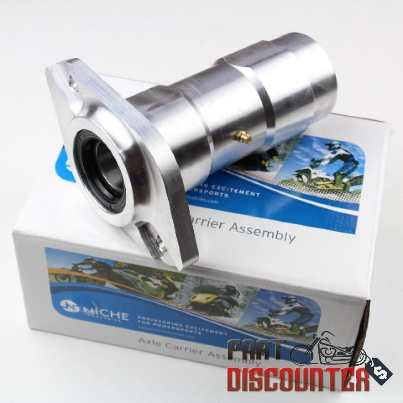 Yamaha raptor 660 forged billet twin row rear axle bearing carrier fits 01-05