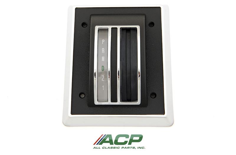 Ford mustang 74-78 shift selector bezel with dial 