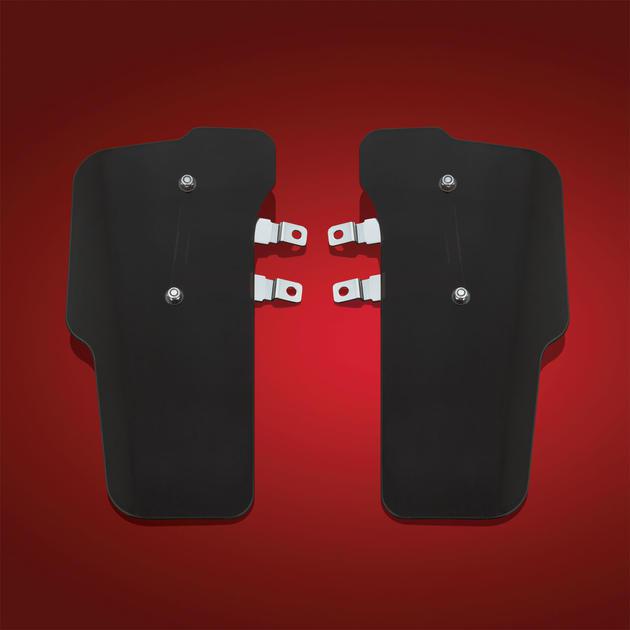 Show chrome wind deflector lower smoke fits honda gl1800 gold wing 2001-2012