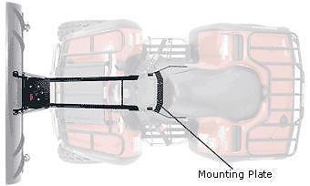 Warn provantage atv plow center mounting kit  - 37843