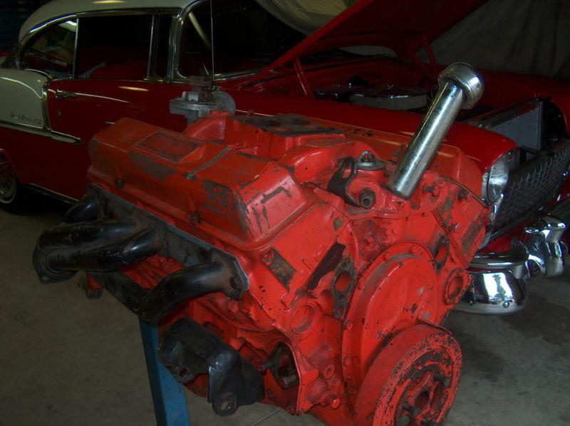 Purchase 1964 V8 283 Chevy Engine 4 Barrel Intake Used In Circleville