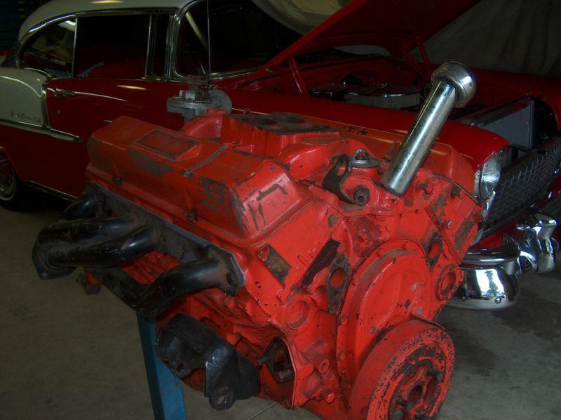 1964 v8 283 chevy engine 4 barrel intake used