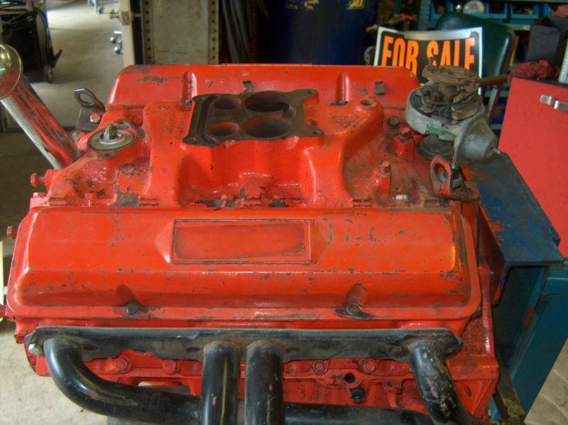 1964 V8 283 CHEVY ENGINE 4 BARREL INTAKE USED, US $800.00, image 3