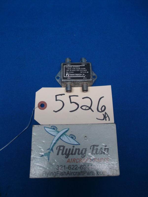 Comant dual vor/glide scope antenna coupler p/n: ci505 *working*