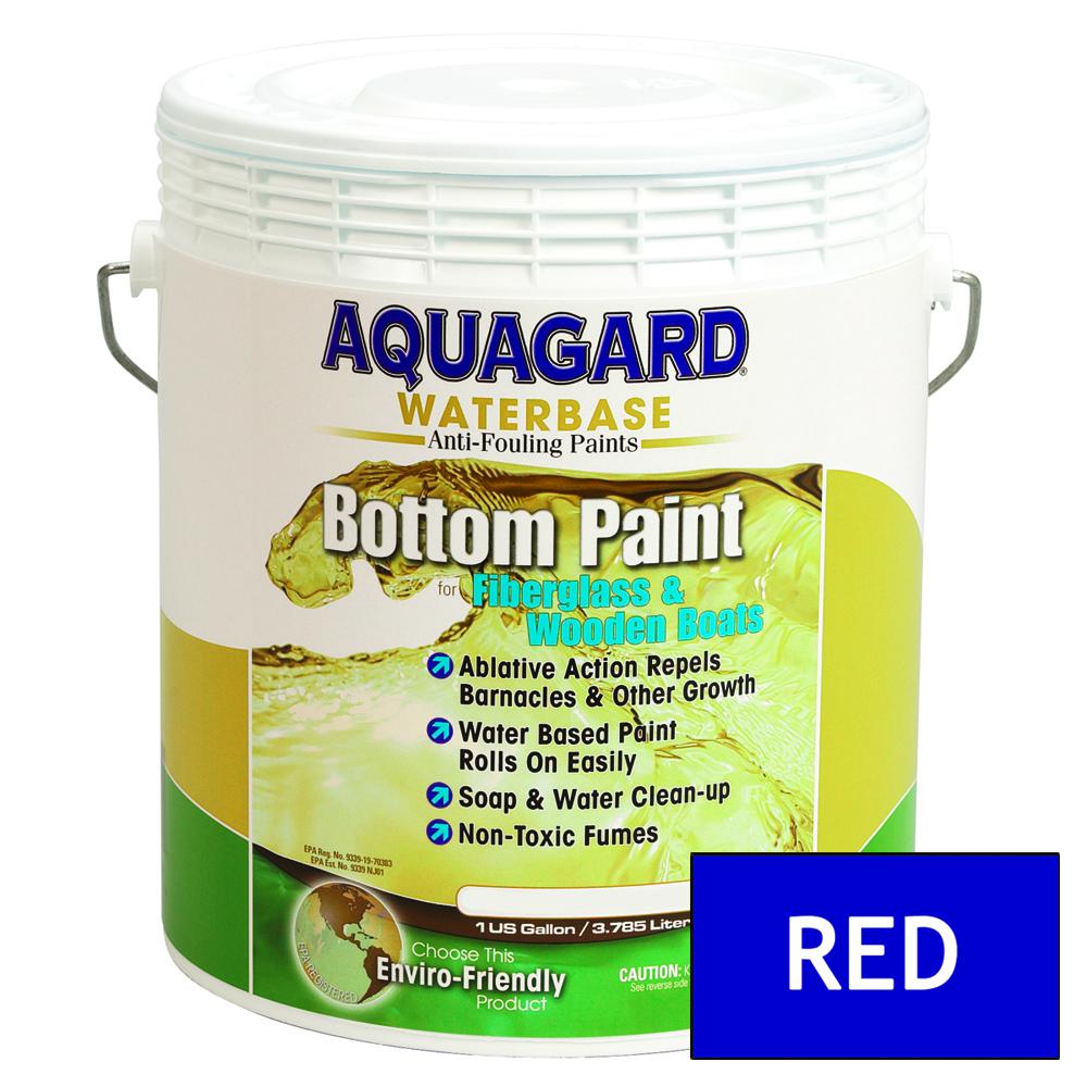 Aquagard 10102 waterbased anti-fouling bottom paint - 1gal - red