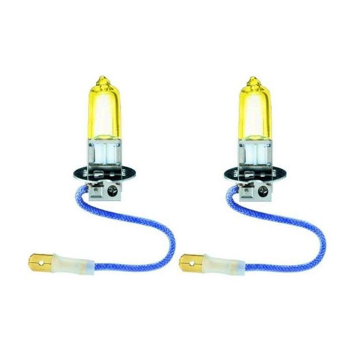 2x osram sylvania 62201als h3 12v 100w pk22s halogen headlight lamp allseason