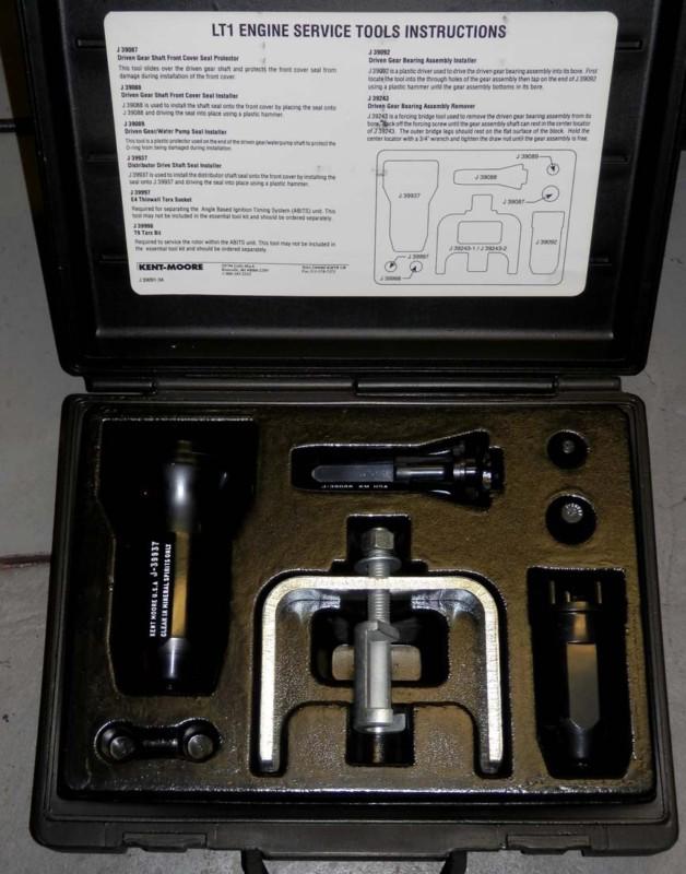 Kent moore lt1 engine service tools kit, j-39091-2a