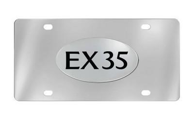 Infiniti genuine license plate factory custom accessory for ex35 style 1