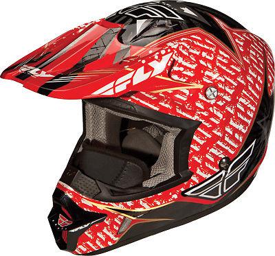 Fly aurora helmet red l 73-4912l