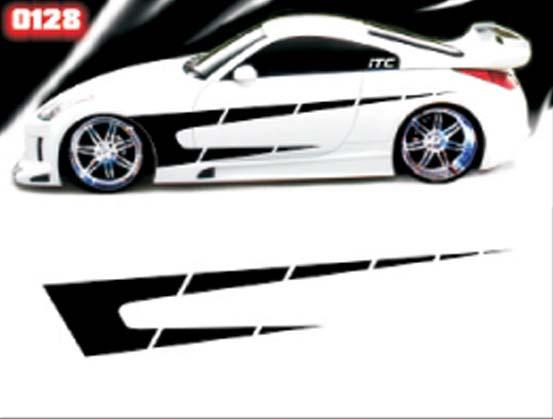 Vinyl graphics decal sticker car boat auto truck 100" mt-128-y