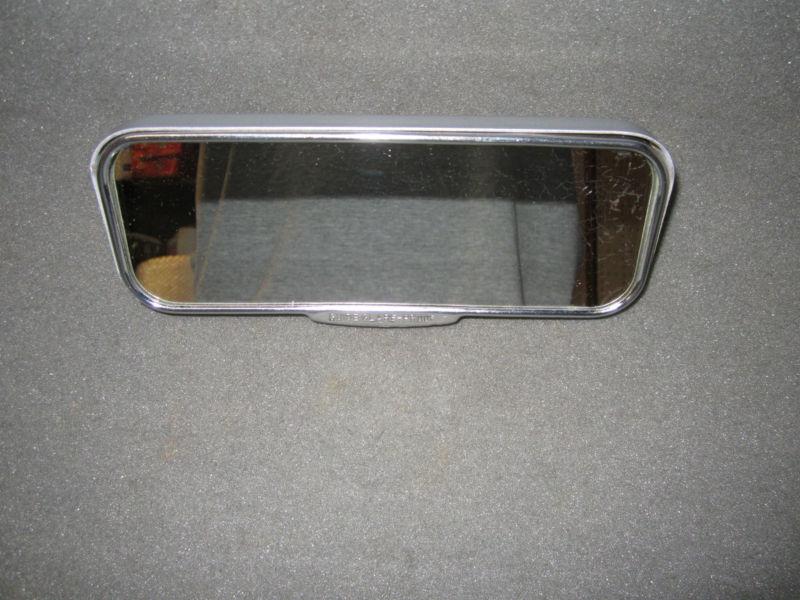 Old vintage original guide gm accessory glare proof rear view day night mirror
