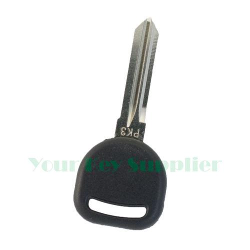 New gm uncut pk3 transponder ignition chip car key replacement pontiac buick