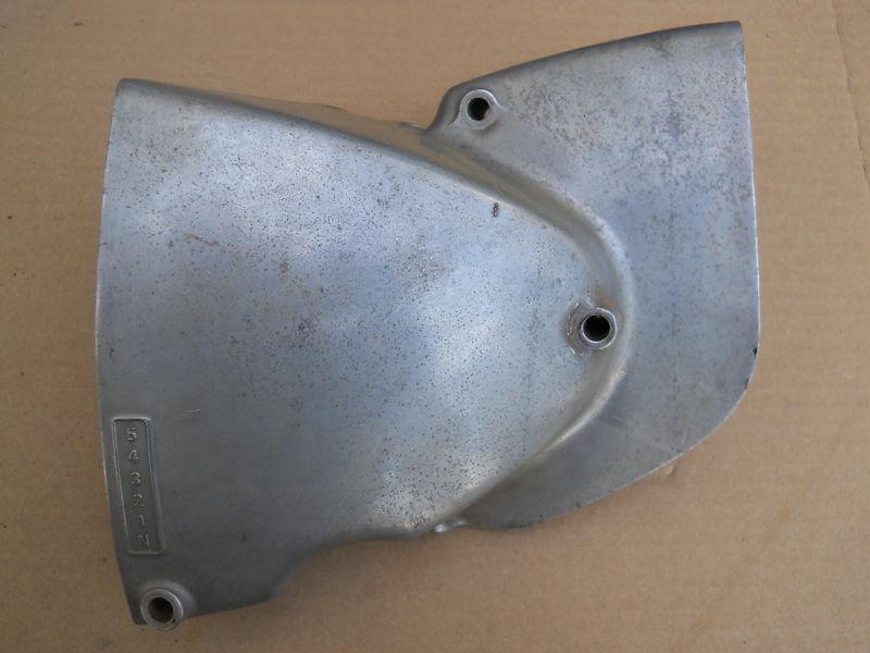 Kawasaki h1 h2 engine sidecover sprocket cover w/  orig. embossed shift pattern!