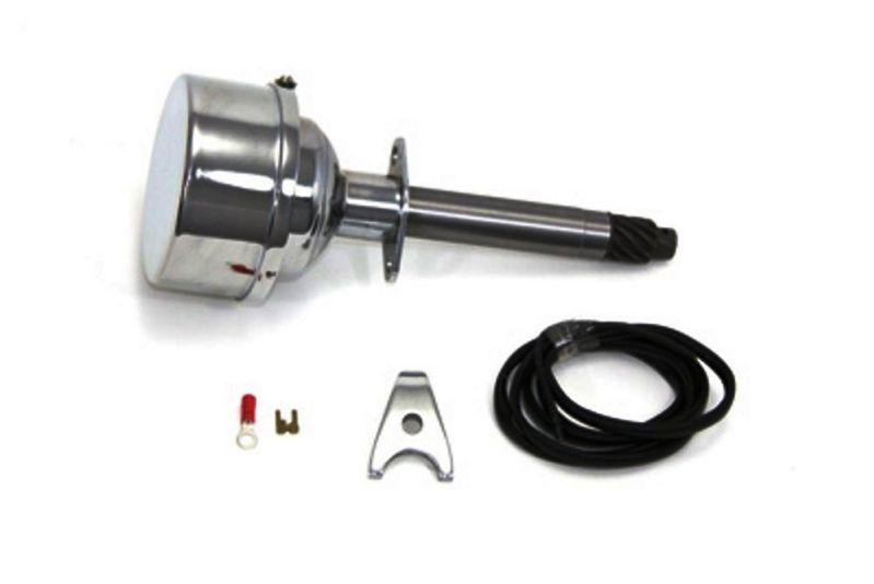 Chrome automatic advance distributor completely assembled for hd bt 1936-1965